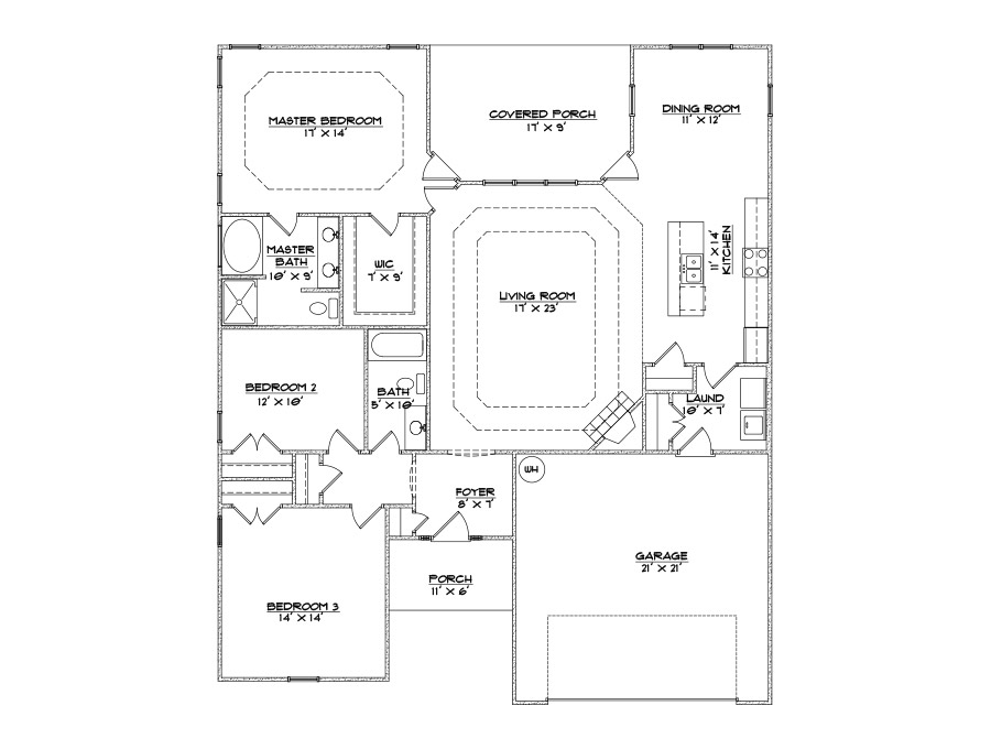 The Ashby floor plan